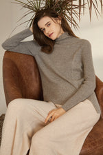 100% Cashmere Wide Leg Trousers