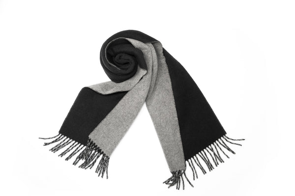 100% Cashmere Classical Double Thickness Scarf-For Men